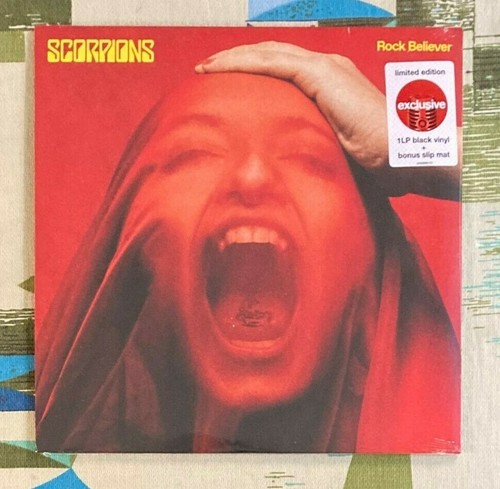 Scorpions SEALED LP Rock Believer 2022 with Slip Mat M/M