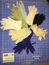 Womens Gloves, Vintage Lot of 8 pair, See Pics, L029, Lot 4