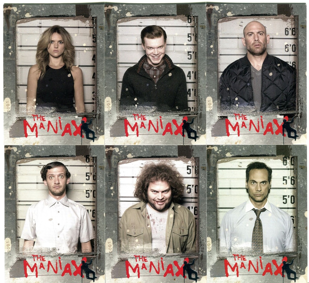 2017 Gotham Season 2 Penquin Parallel The Maniax Chase Card Set 
