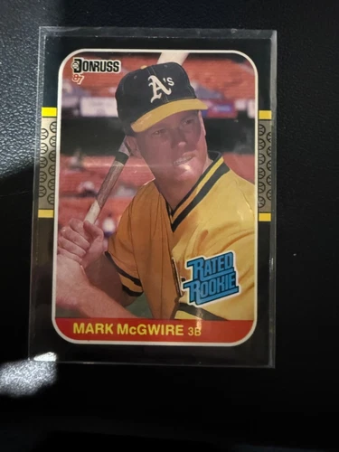 1987 Donruss - Rated Rookie Mark McGwire #46