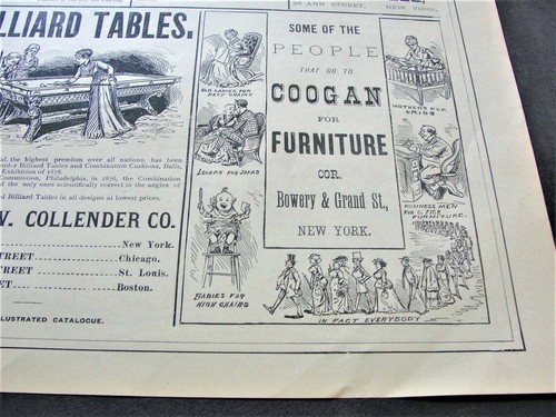 1880s-Our Imitation English Sports -Political Magazine Judge (2) Colored Pages. - Picture 10 of 10