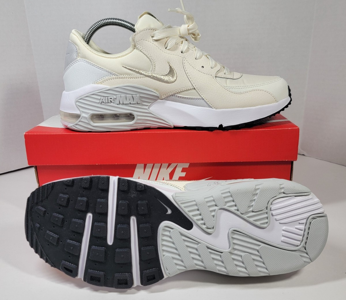 Nike Air Max Excee Sneakers Women's 11 Soft Pearl W DX0113