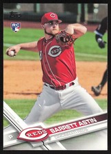 2017 Topps Update Barrett Astin RC #US53 Cincinnati Reds