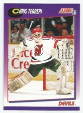 CHRIS TERRERI 1991-92 SCORE CARD MINT CONDITION