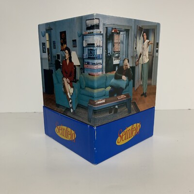 Seinfeld: Season 1 2 3 DVD Boxed Gift Set w Monks Diner Salt & Pepper Script !!.