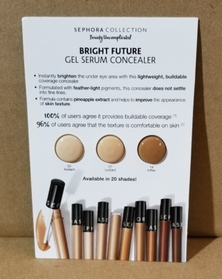 sephora bright future concealer