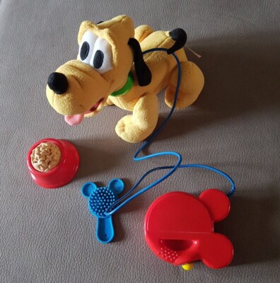 Pluto elektrisch Mattel fisherprice 2007 mickey mouse disney läuft  Mit Zubehör 