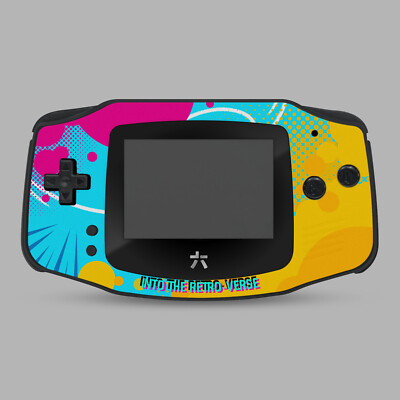 RetroSix IPS UV-Printed Gehäuse Set für Game Boy Advance Retroverse Shell GBA...