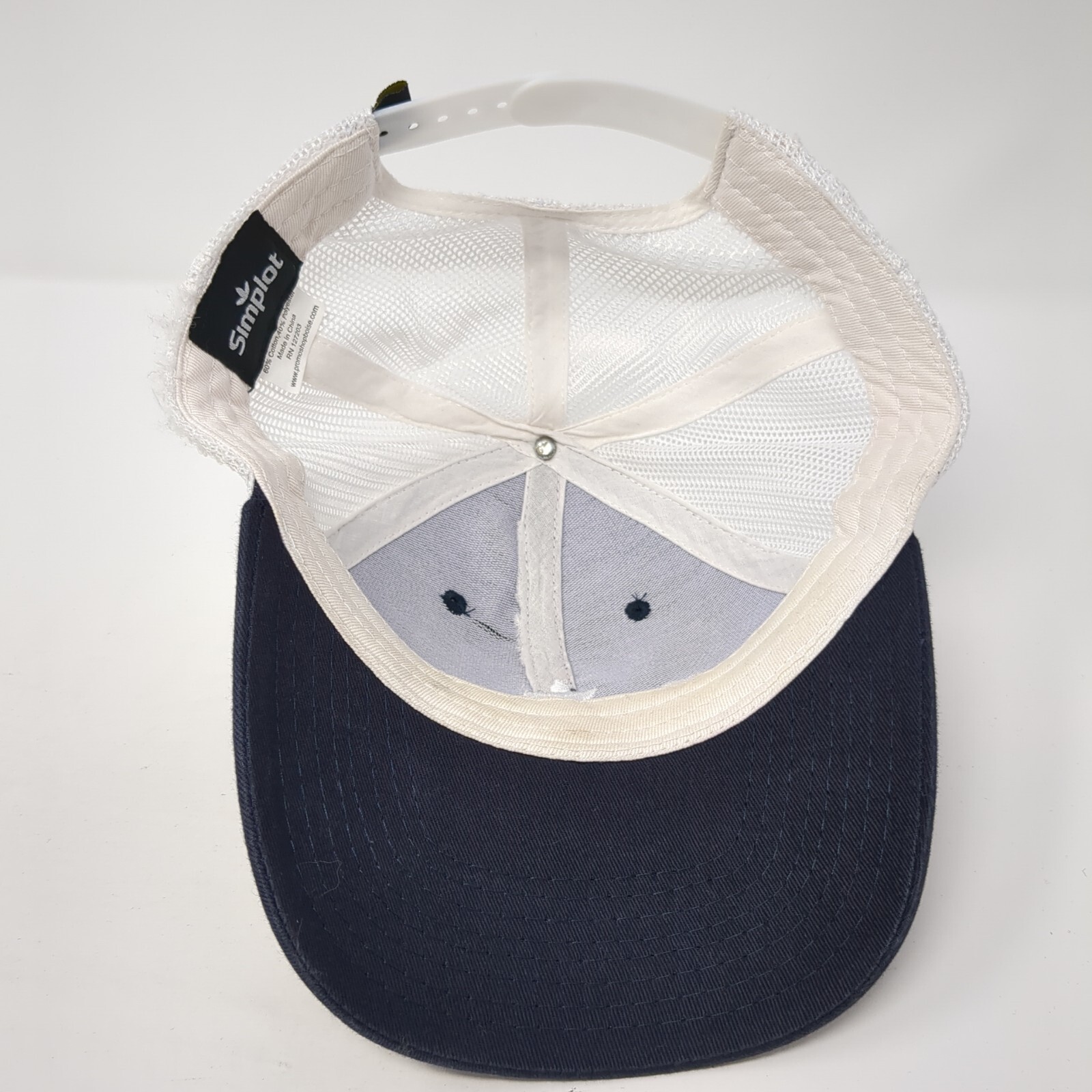 Simplot Snapback Trucker Hat Blue One Size Adjust… - image 6