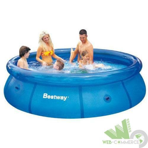 PISCINA TONDA ROTONDA TONDA ANELLO AUTOFORMANTE 305XH76 CM BESTWAY 57266