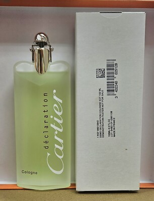 Declaration Cologne By Cartier Men 3.3 oz / 100 ml Cologn Spray New In Tester 