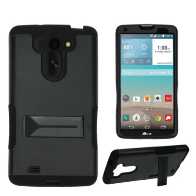 For LG G Vista,G Pro Lite VS880 Hybrid Armor Kickstand Phone