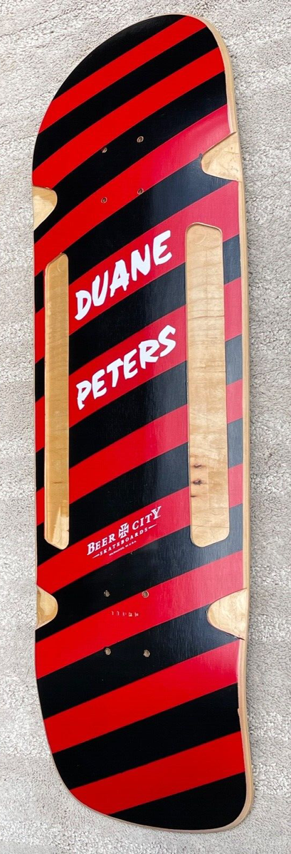 Rare! Duane Peters Beer City Pro Model Skateboard Skate Deck Old