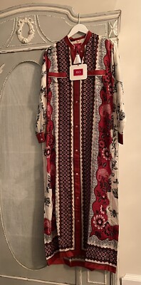 F.R.S For Restless Sleepers Galene Cabotine Queen Bee Caftan Dress - Sz M
