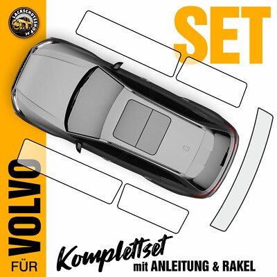 SET Lackschutz-Folie für Volvo EX-30 Zubehör Ladekantenschutz & Tür-Einstiege