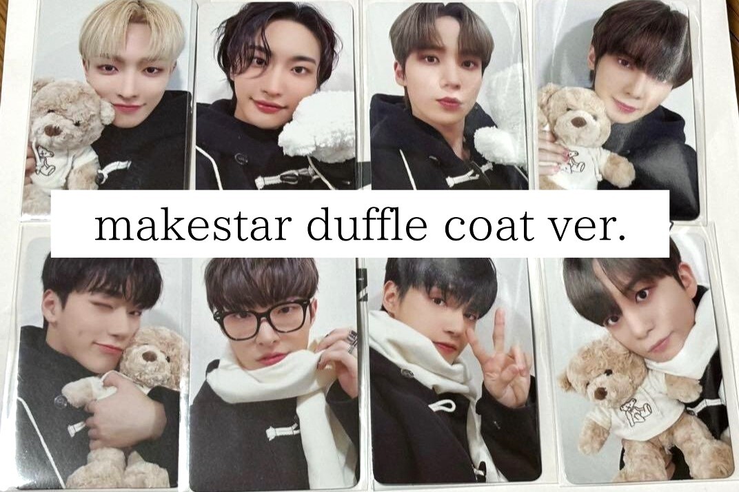 ATEEZ THE WORLD EP.FIN : WILL Makestar 3.0 duffle coat ver ATEEZ THE WORLD EP.FIN : WILL Makestar 3.0 duffle coat ver