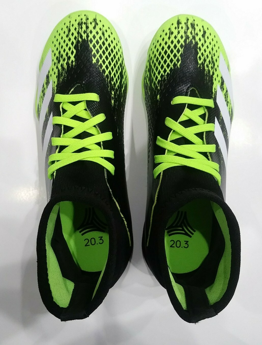Купить adidas PREDATOR 20.3 TURF JR - Black/Green/White (EH3034) на Аукцион  из Америки с доставкой в Россию, Украину, Казахстан