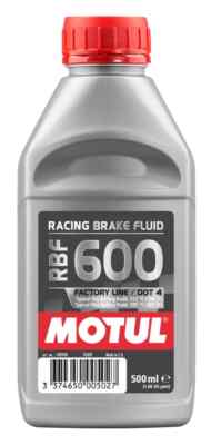 MOTUL RBF 600 Racing Brake Fluid - Factory Line / DOT 4 - 500 ml 100949