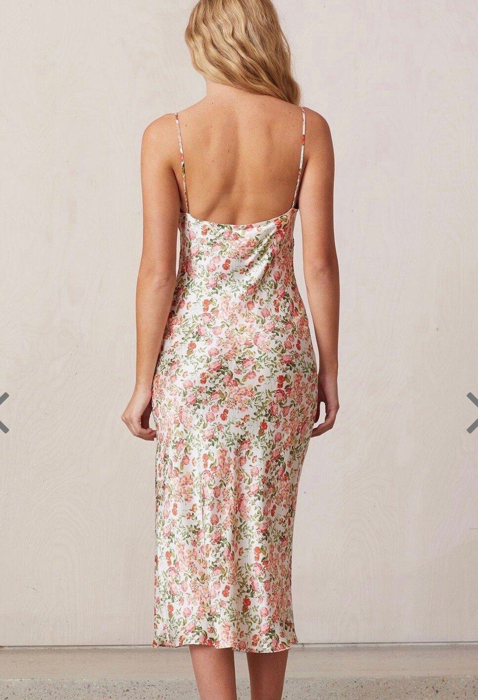 bec and bridge camellia delights midi dress