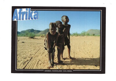Postcard Kaokoland / Ova-Himba / Namibia