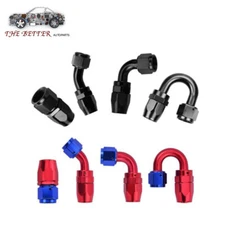 AN4/AN6/AN8/AN10/AN12 Swivel Hose End Fitting Adapter For Oil/Fuel/Gas Hose Line