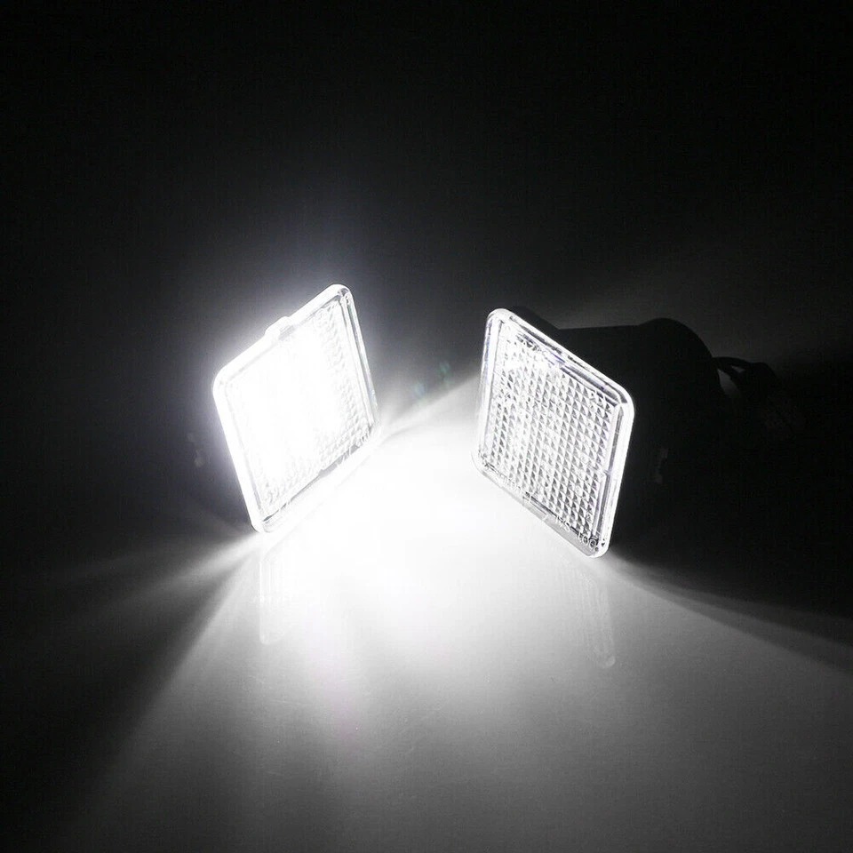 2Pcs LED License Plate Light Rear Bumper Lamp For Toyota Tacoma Tundra 2016-2022 Foto 2 de 4