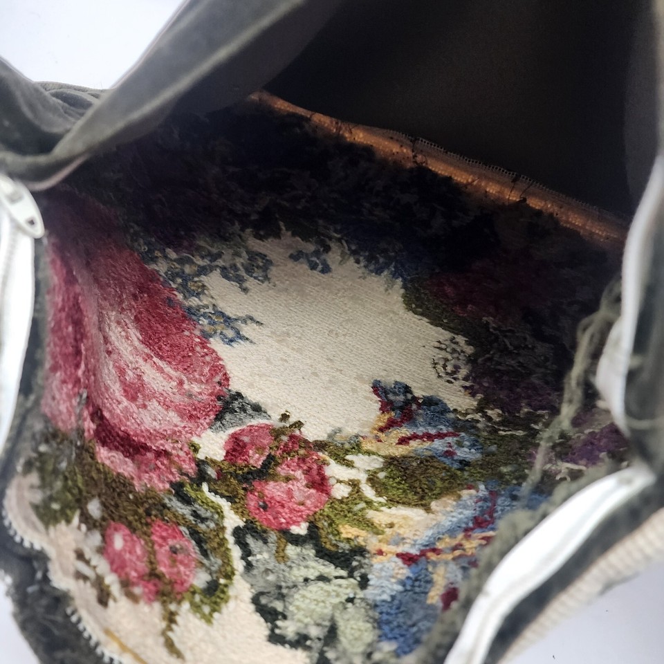 Finished Needlepoint Pillow Cover Elizabeth Bradley Floral Summer