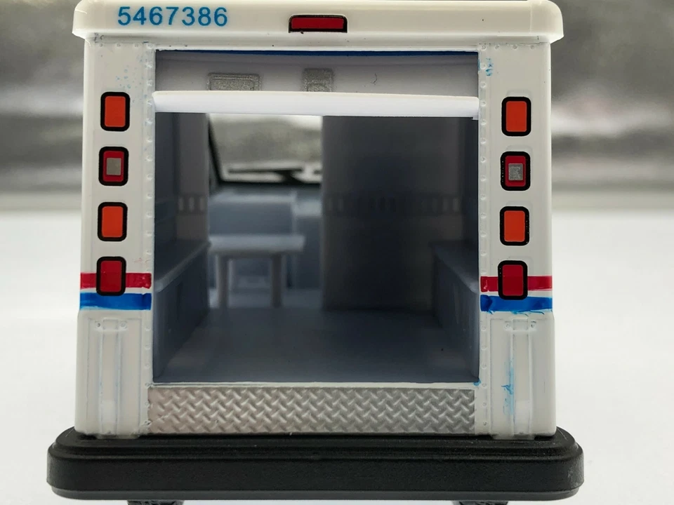 5" Kinsfun USPS LLV United States Postal Service Mail Diecast Toy Car Truck 1:36 - Image 4 of 4