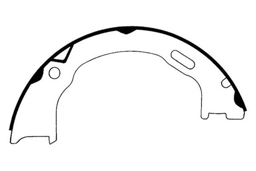 Parking Brake Shoe & Hardware For Ford Crown Victoria Lincoln Town Car - Picture 2 of 3