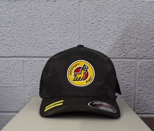 Flexfit WHA Hockey Michigan Stags Embroidered Hat Ball Cap New