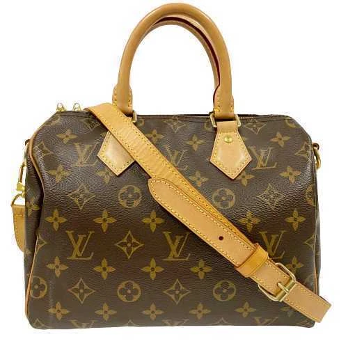 Louis Vuitton Speedy 25 Bandouliere Shoulder Bag White