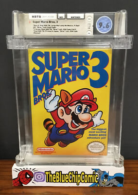 Super Mario Bros. 3 NES CIB WATA 9.6 1988 | eBay