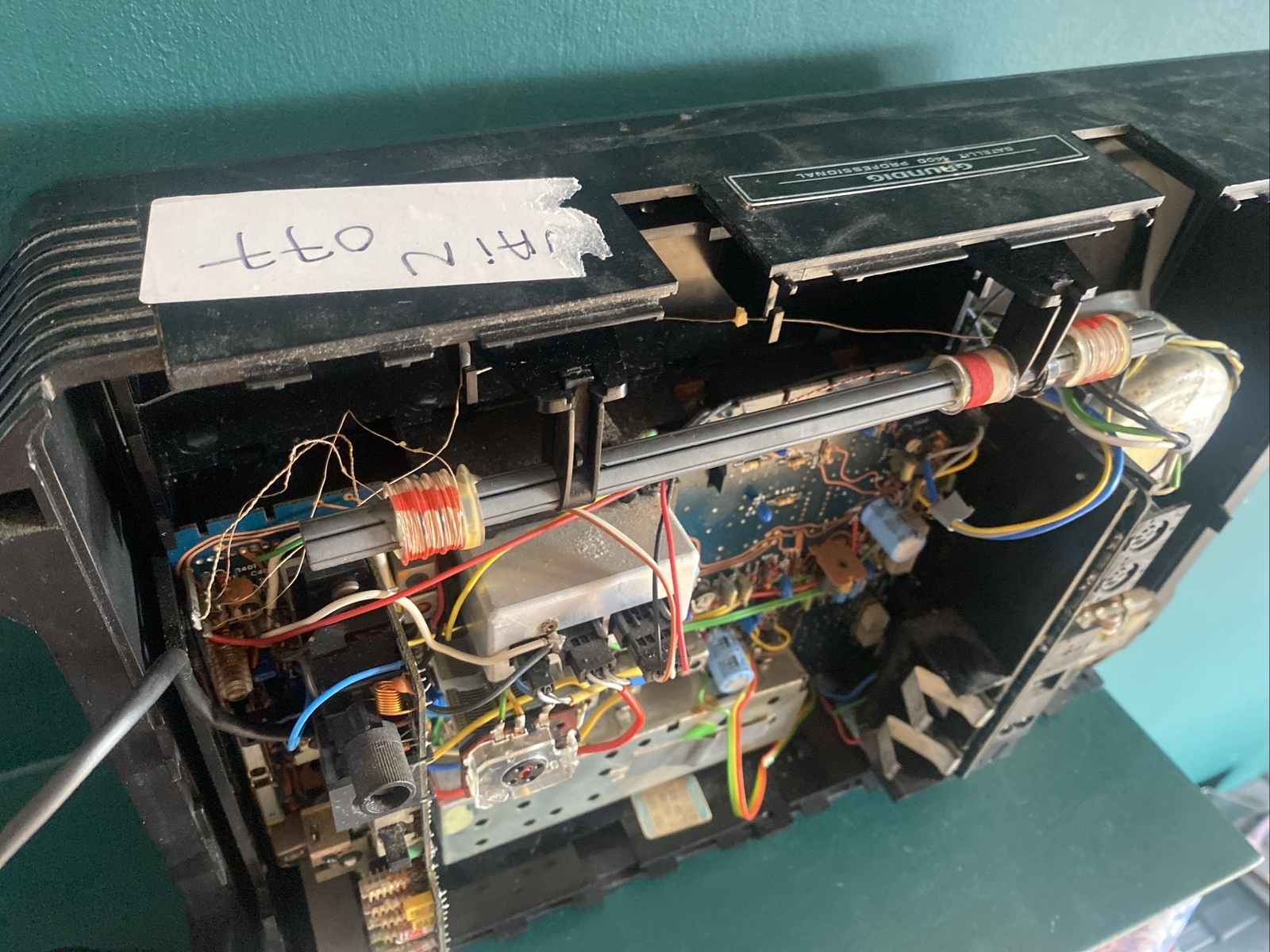 Vintage GRUNDIG SATELLIT 1400 PROFESSIONAL Radio Parts eBay