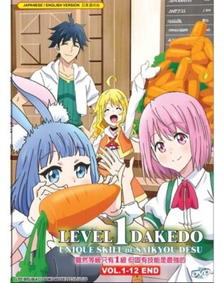 My Unique Skill Makes Me OP Even at Level 1 Anime DVD (English Dub)