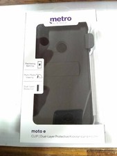 Funda con clip de soporte de viaje para Motorola Moto E (2020) (W2-2)