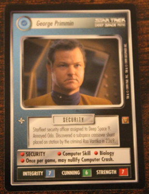 Star Trek CCG - Rules of Acquisition - George Primmin