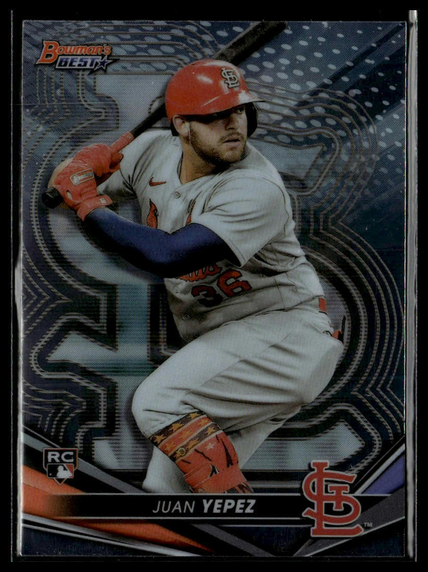 2022 Bowman's Best #15 Juan Yepez