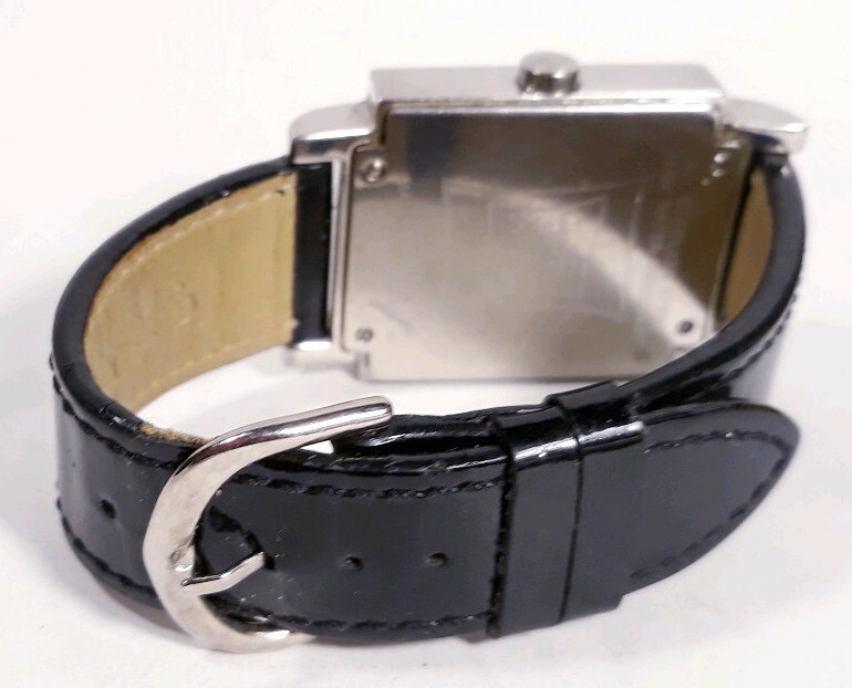 Cynthia Rowley Watch Cr442 Multicolor Black Leather Band Stainless Steel Case Cynthia Rowley Watch Cr442 Multicolor Face Black Leather  main image 4