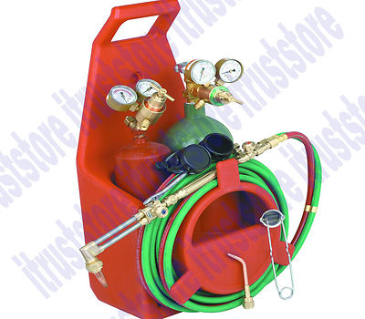 Portable Oxy Oxygen Acetylene Torch Weld Welder Tool Kit with