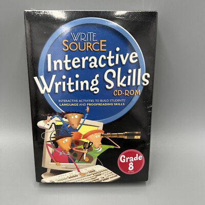 2005 Write Source Interactive Writing Skills CD-ROM, Grade 8. Proofreading Help
