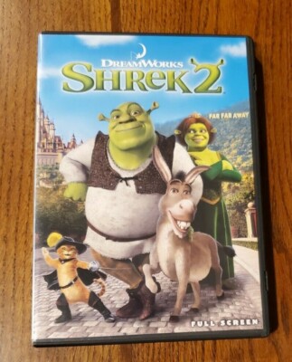 Dreamworks Shrek 2 Full Screen DVD Movie Julie Andrews Antonio Banderas