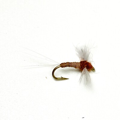 Three (3) Trusty Rusty Spinner Fly Fishing Dry Fly 