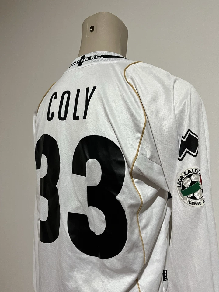 Maglia home Parma COLY 2007-2008 preparata - Immagine 2 di 4