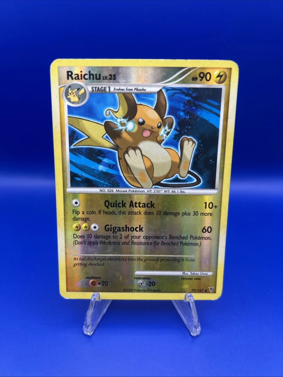 pokemon raichu card value Raichu Pokemon Card for sale
