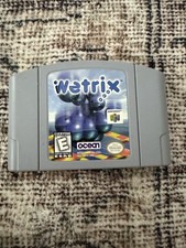 Wetrix (Nintendo 64, N64, 1998) Authentic & Tested Cartridge