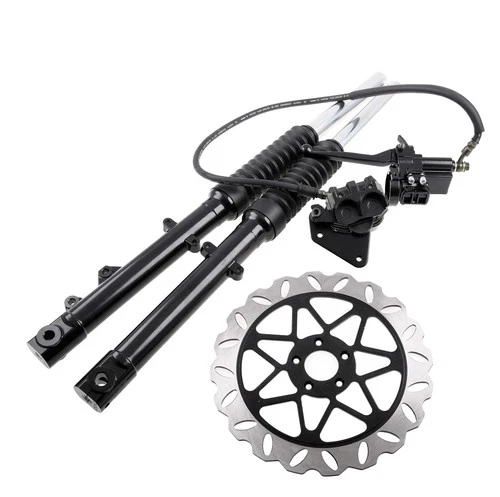 Conversion Kit Disc Brake Tele Fork for Simson S51 S50 S70 S53 S83 Black