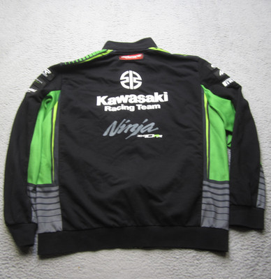 Kawasaki Racing Team Jacket Mens 3XL Black Monster Energy Ninja ZX-10R