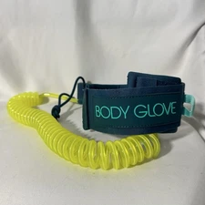 Body Glove SUP Paddleboard Or Surf Leash – Coiled Cord, Neoprene Ankle Strap
