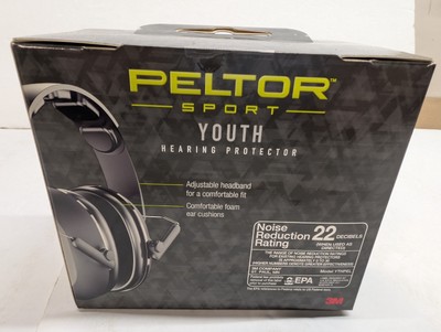 3M Peltor Sport Youth Hearing Protection Earmuffs YTHPEL Small/Medium