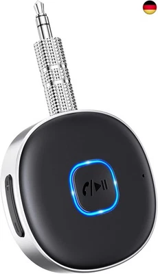 Mohard AUX Bluetooth Adapter Auto, Drahtloser KFZ Bluetooth 5.3 Empfänger für H